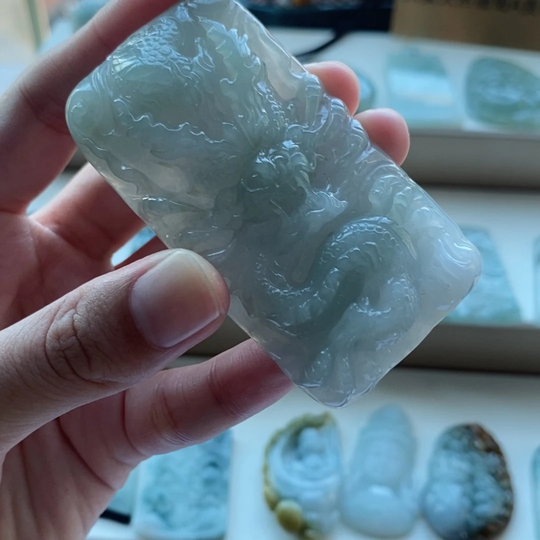 【闪购商品】颈饰未镶嵌翡翠天然缅甸A货翡翠