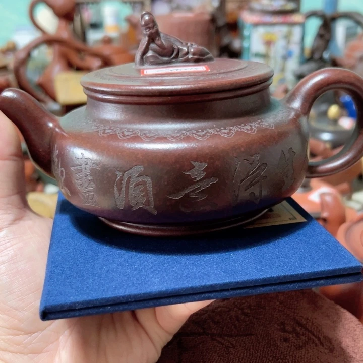 紫砂壶收藏起来了！富贵吉祥