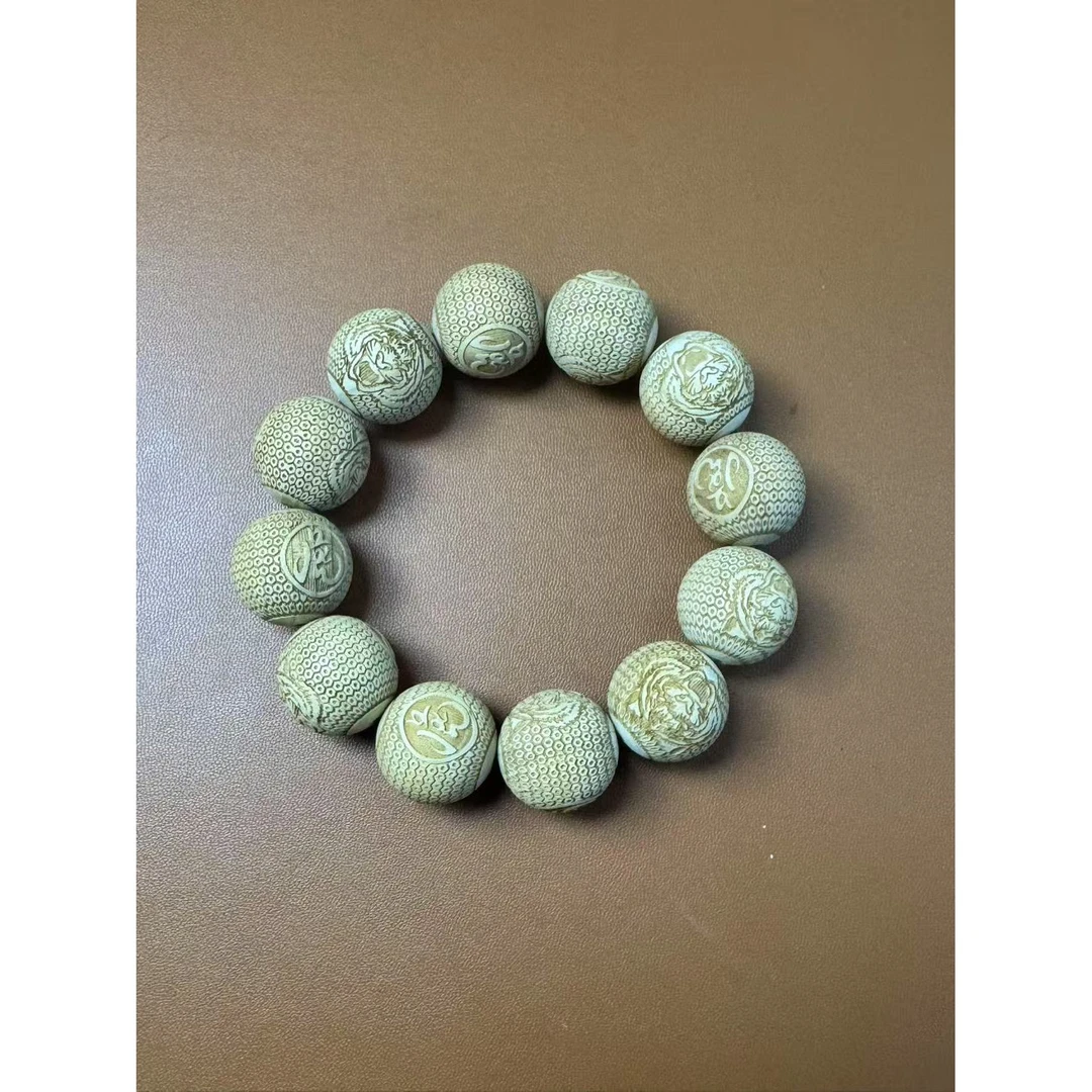 精品手串雕刻虎虎生威（无礼盒）B1062