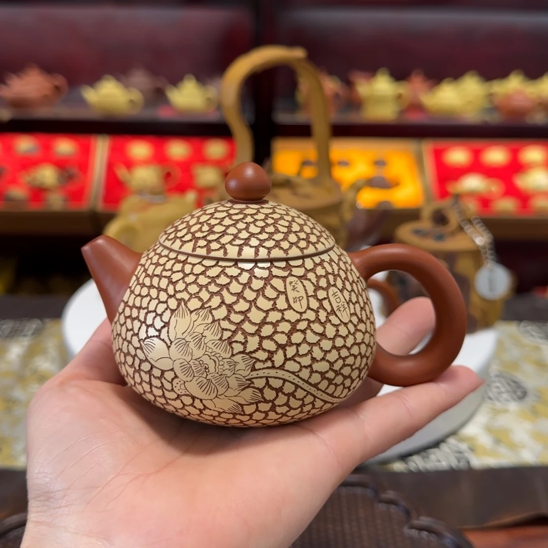 【闪购商品】紫砂茶壶西施冰晶