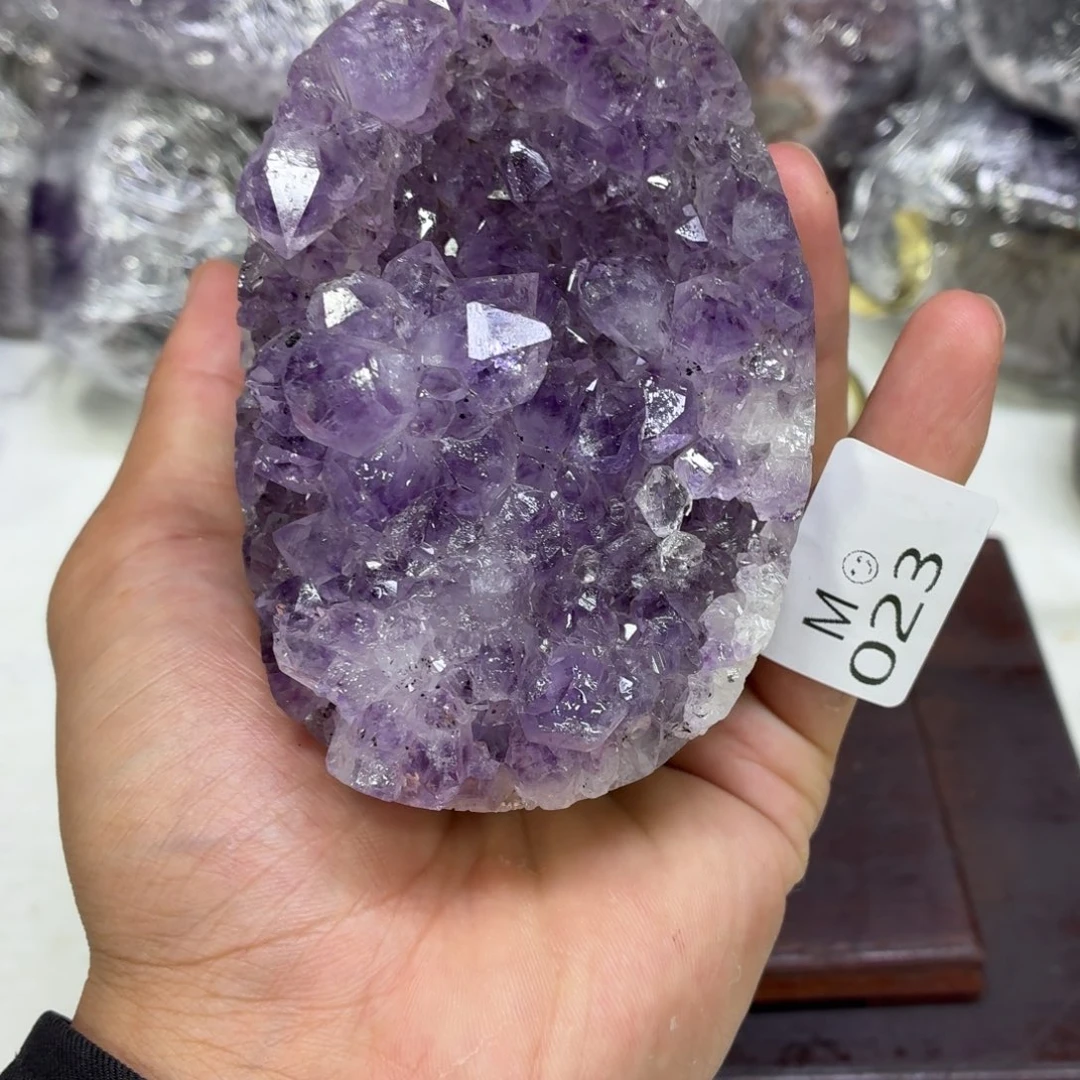 紫晶摆件未镶嵌水晶