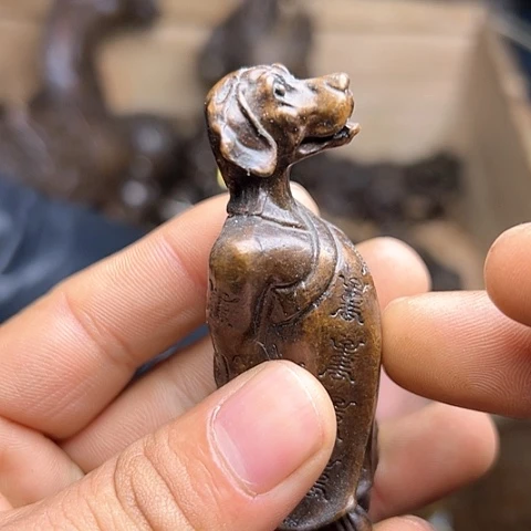 铜制工艺摆件把玩