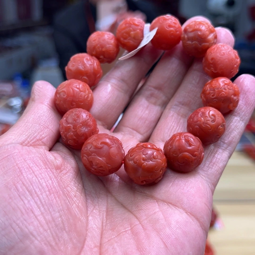 南红玛瑙买未镶嵌18mm