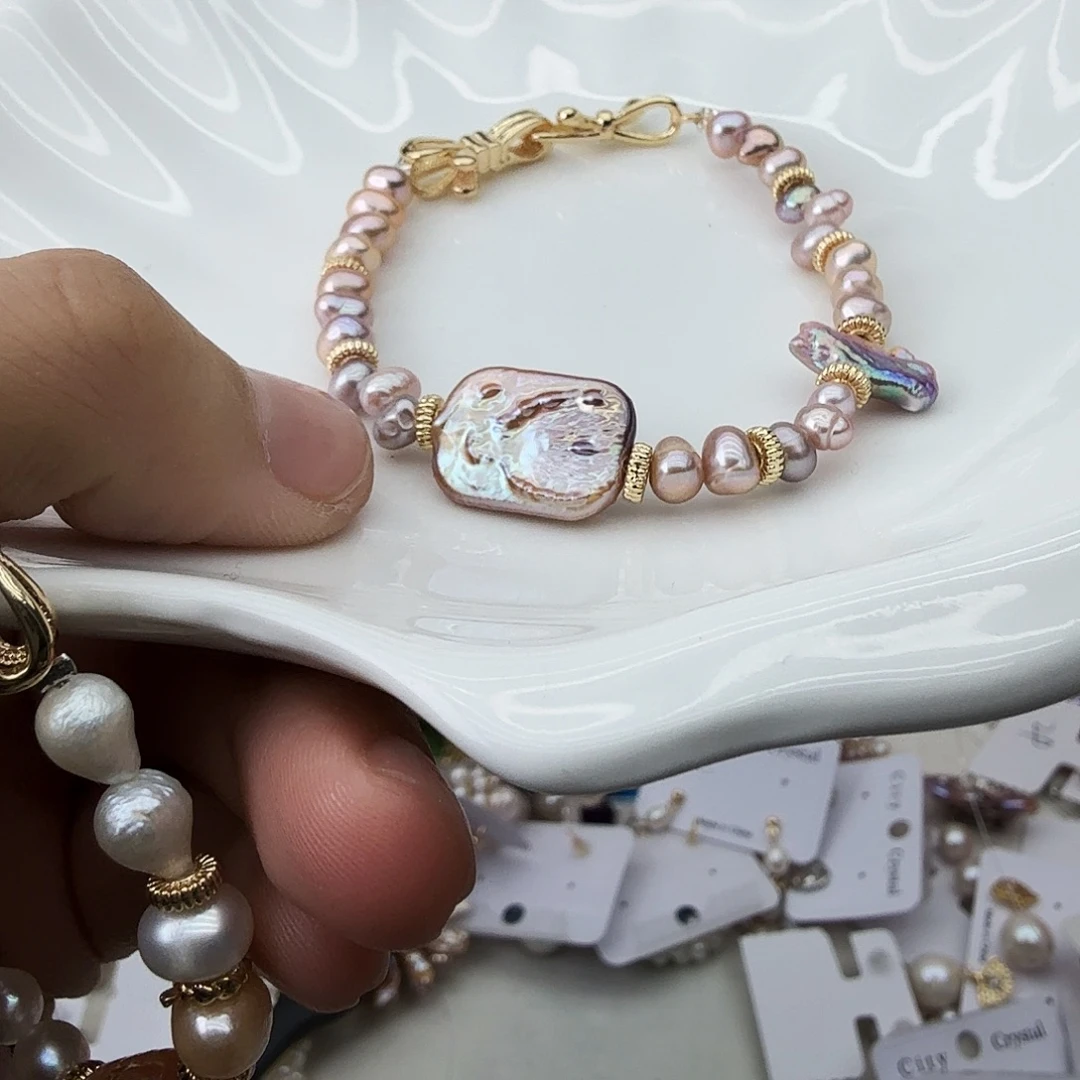 未镶嵌颈饰淡水珍珠