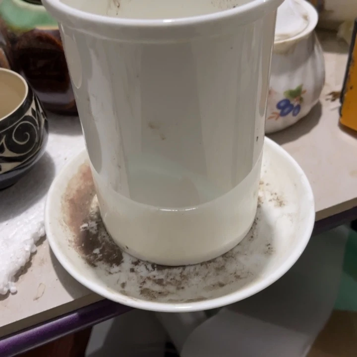 陶库存瓷器骨瓷筷子桶高12厘米