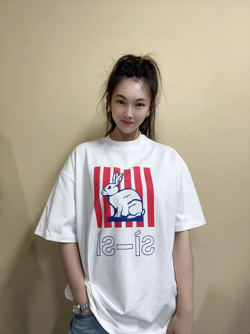 SOOXQEEG（大白兔）短袖男女同款短袖T