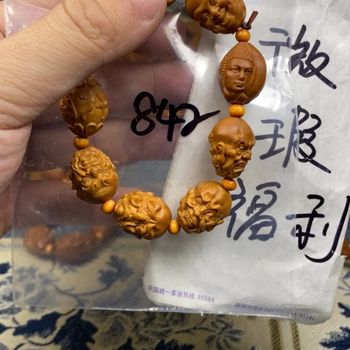 橄榄核手串/手链橄榄核雕工艺手串