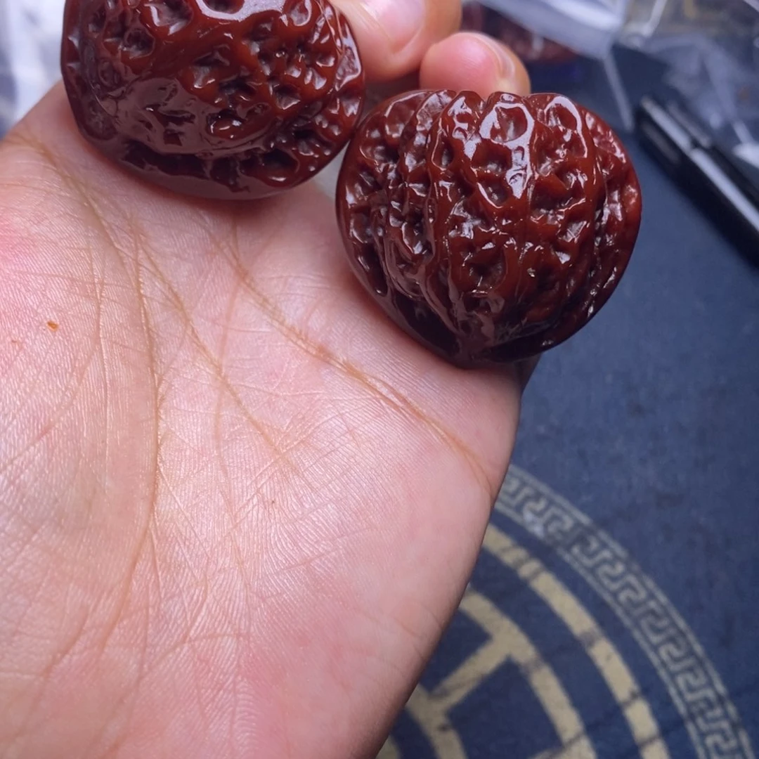 文玩核桃把件宫灯39