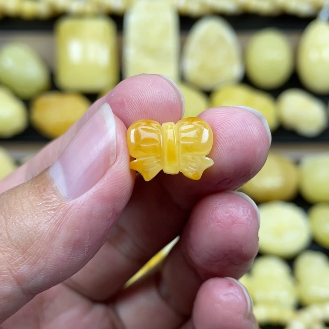 琥珀未镶嵌裸石琥珀蜜蜡