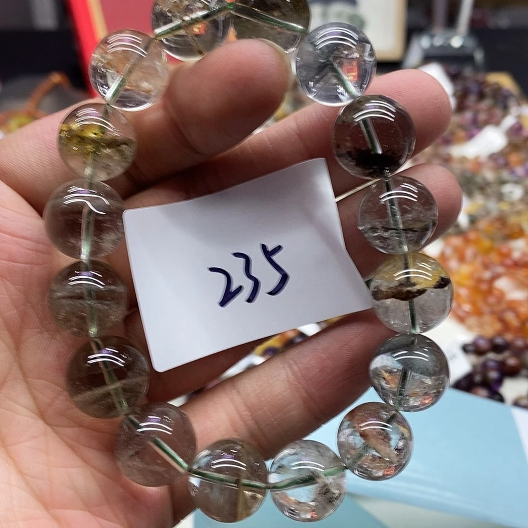 水晶手串未镶嵌天然