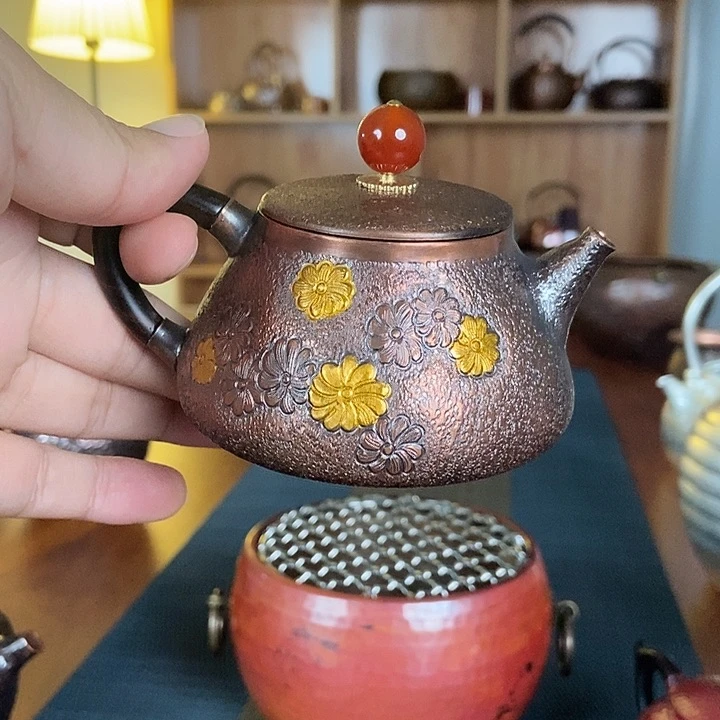 纯手工制作一铜壶制作
