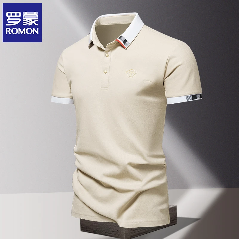 JEEP吉普正品Polo衫男夏装新款宽松商务休闲轻薄透气纯色短袖T恤