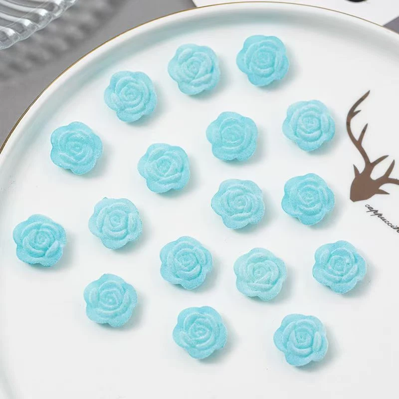 【清仓抢购】2cm植绒玫瑰  DIY   材料