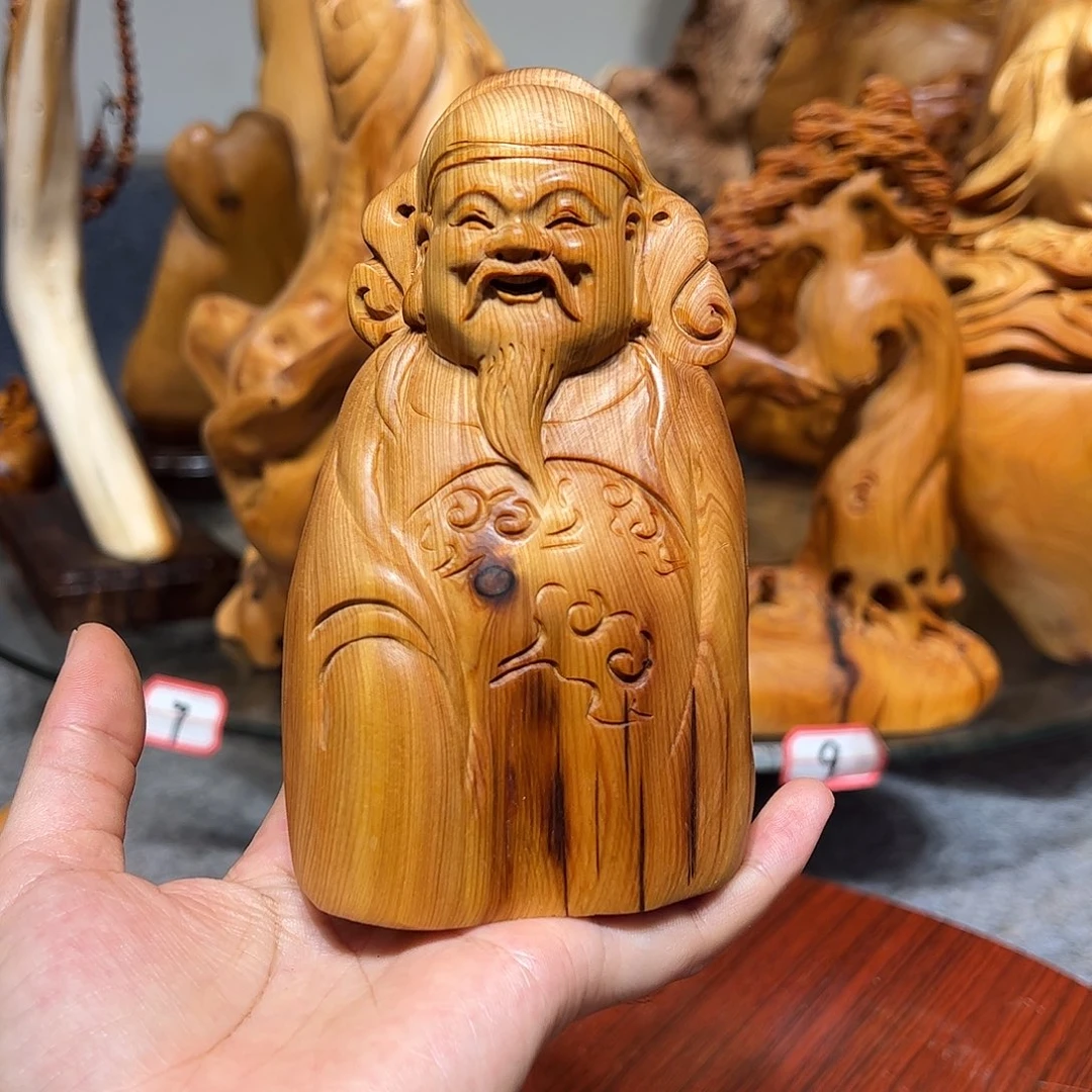 柏木（崖柏）崖柏木手把件摆件