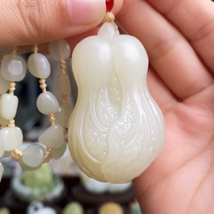 和田玉挂件未镶嵌定制发货