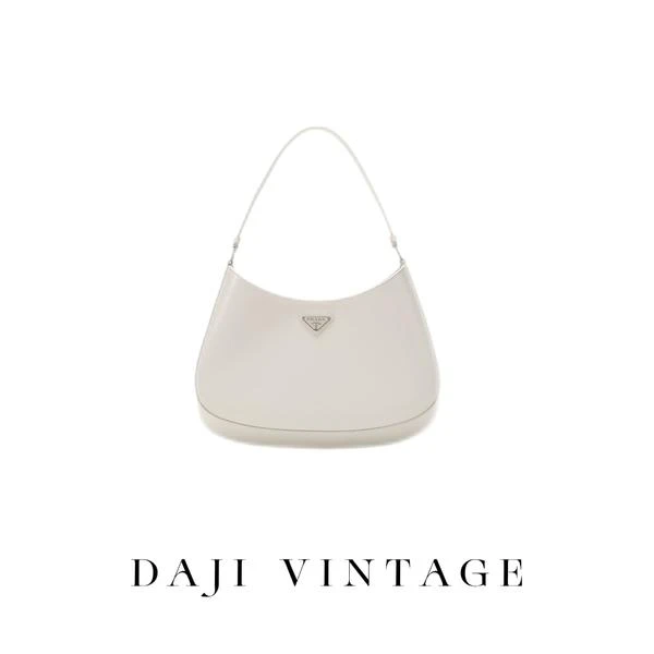 大吉中古/Prada普拉达cleo白色腋下包