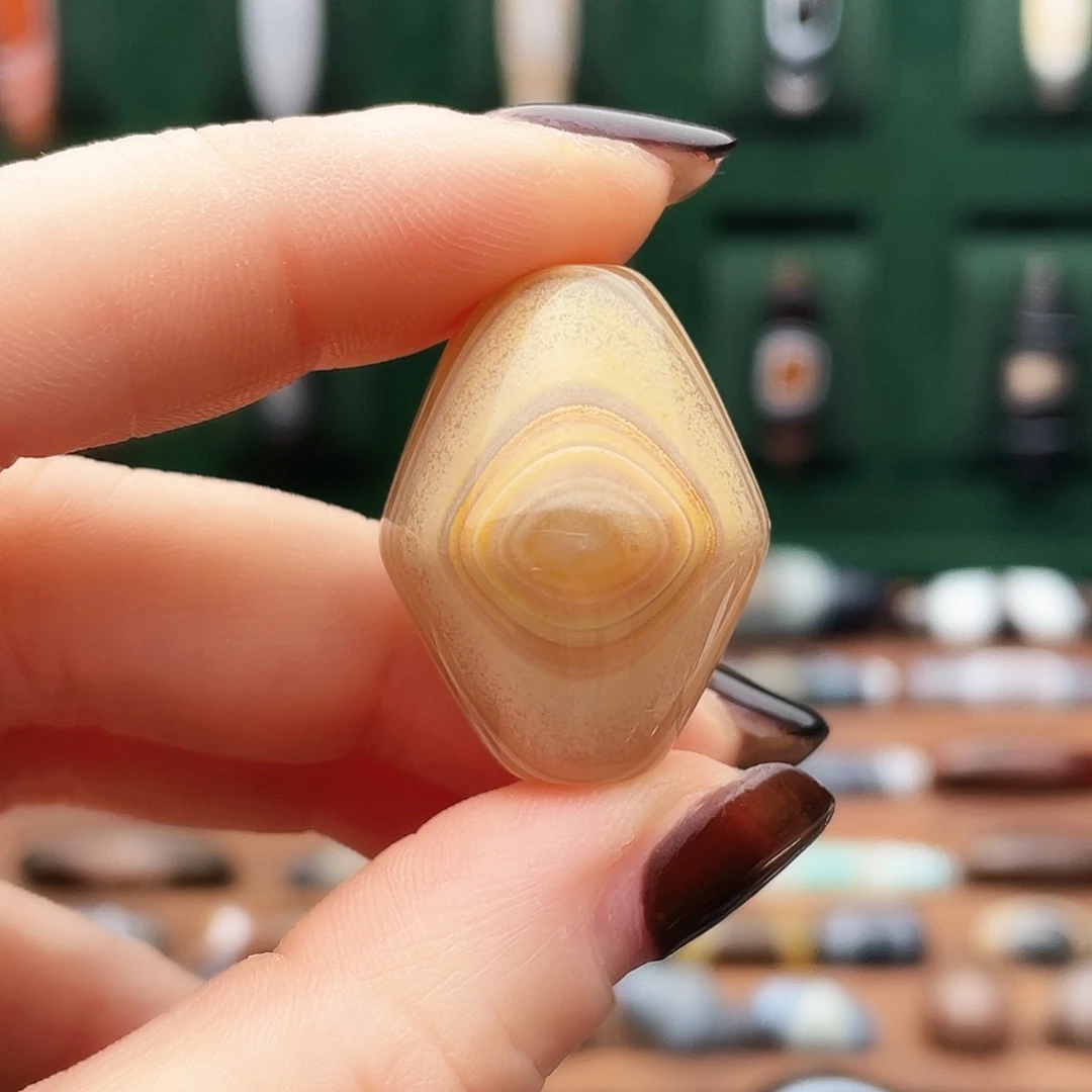 玛瑙/玉髓合金珠宝半成品