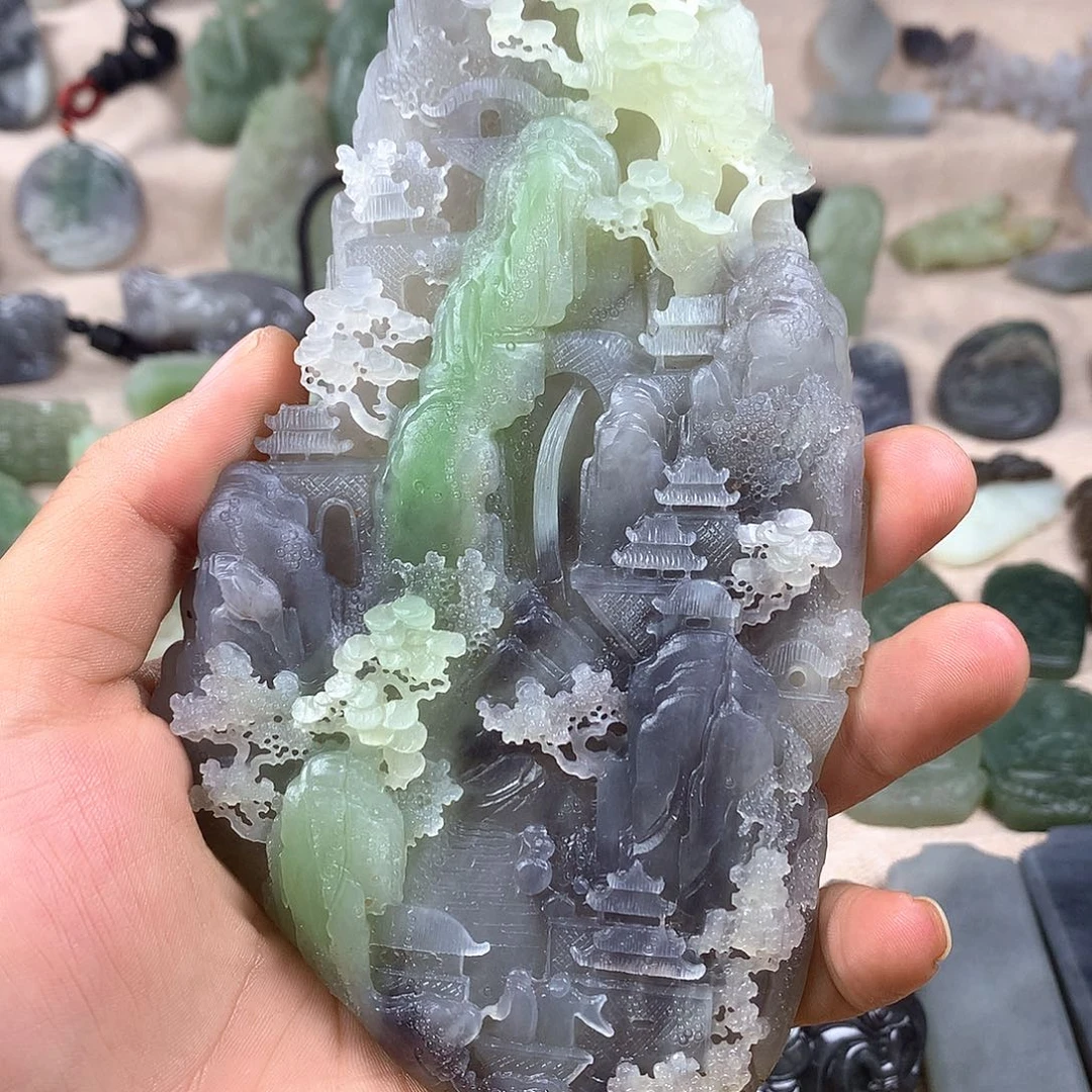 颈饰未镶嵌和田玉