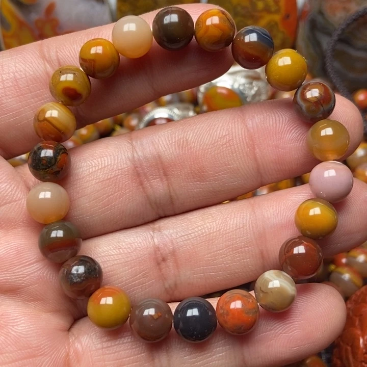 玛瑙/玉髓手串未镶嵌