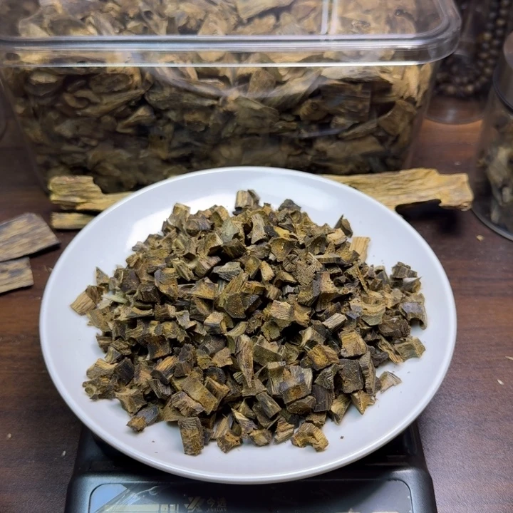 沉香沉香碎屑金沙叶碎料100克
