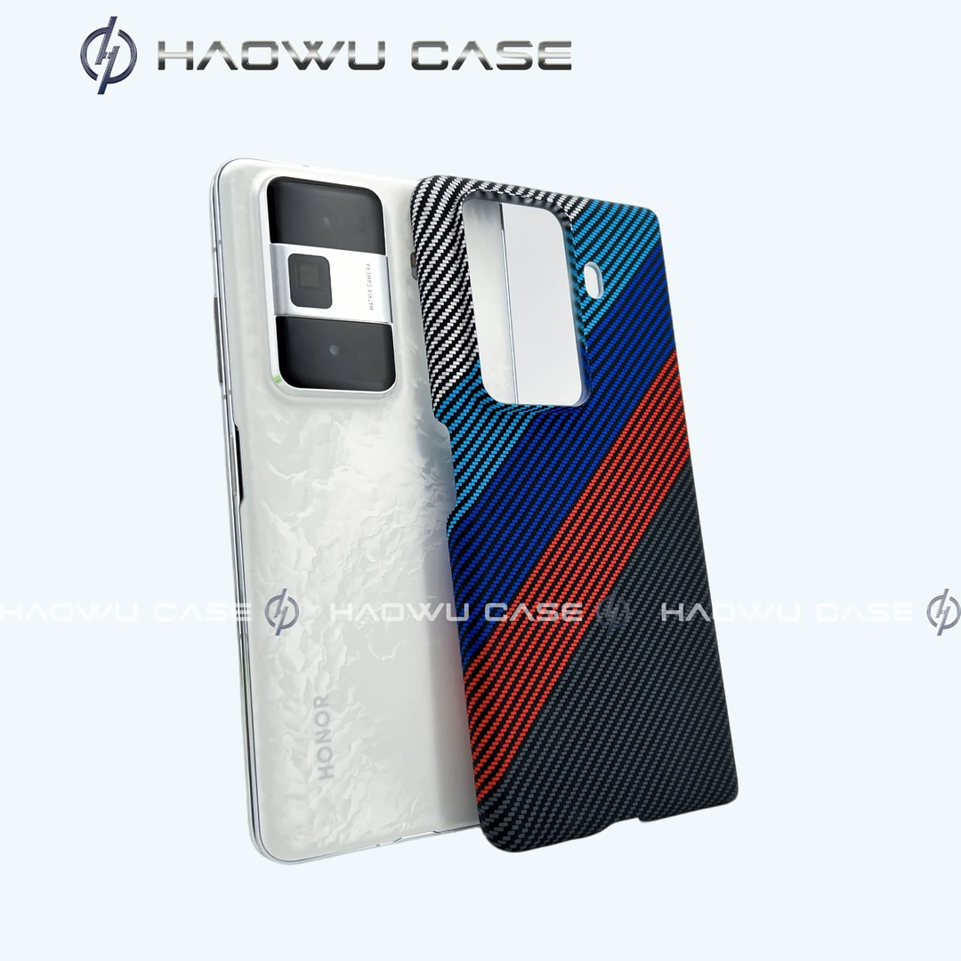 适用荣耀MagicVs3碳纤维纹超薄折叠vs3裸机握感强抗指纹手机壳