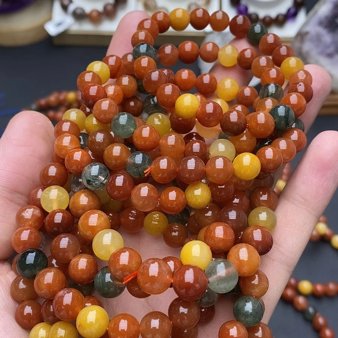 未镶嵌手链水晶多样性发一