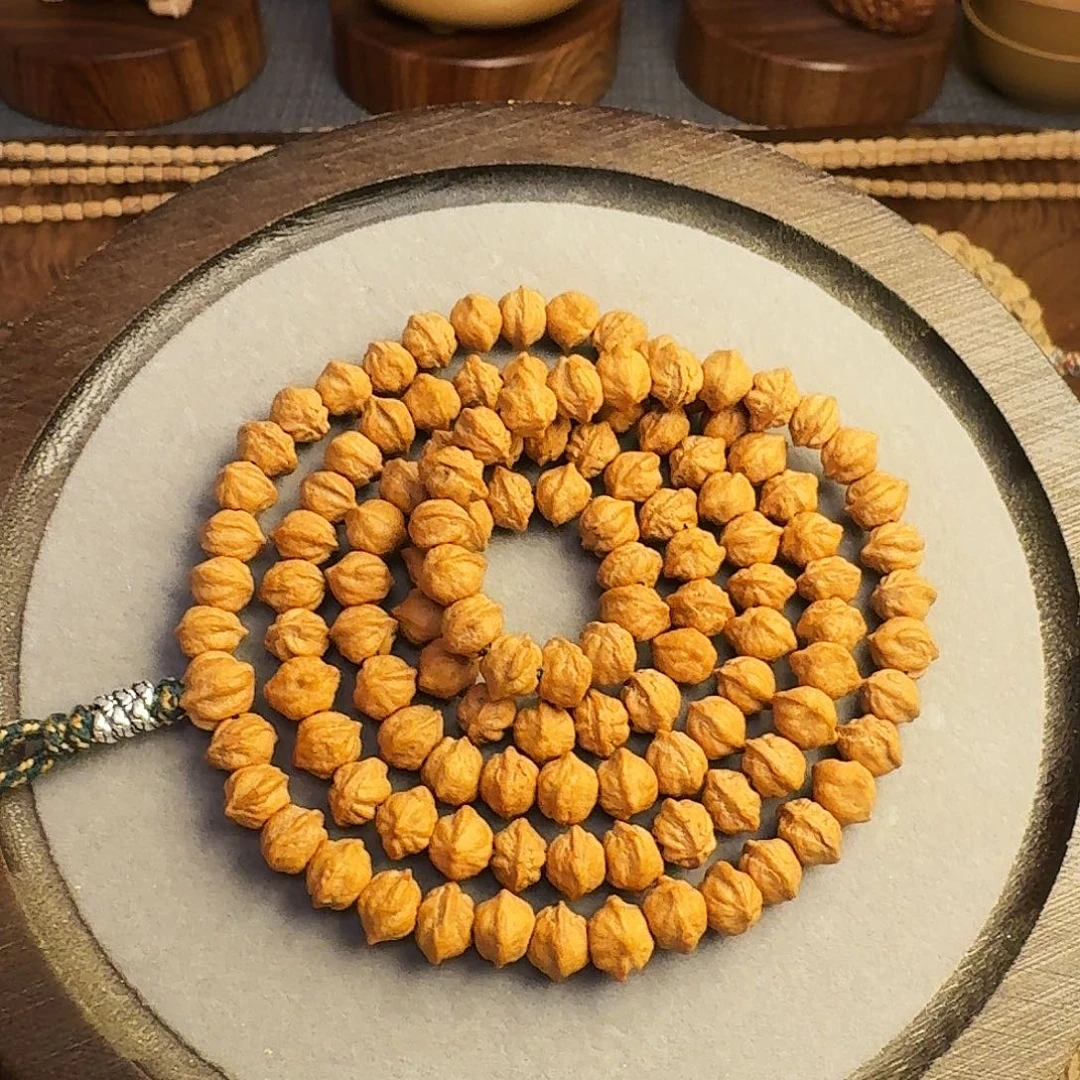 柏香籽/百香籽手串原桩聚宝盆