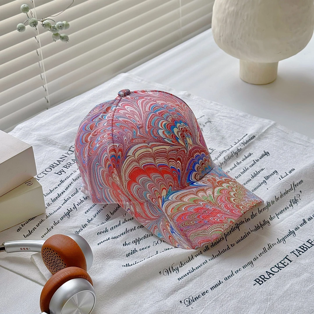 非遗水拓棒球帽遮阳帽沙滩帽