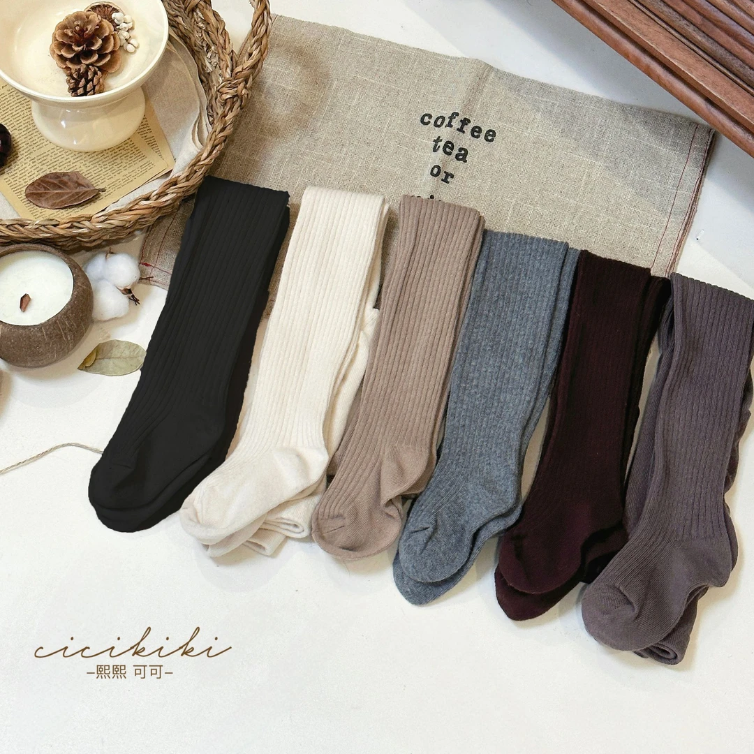 【百搭裤袜】春秋韩版纯色针织舒适百搭时尚连裤袜熙熙可可KWD2202