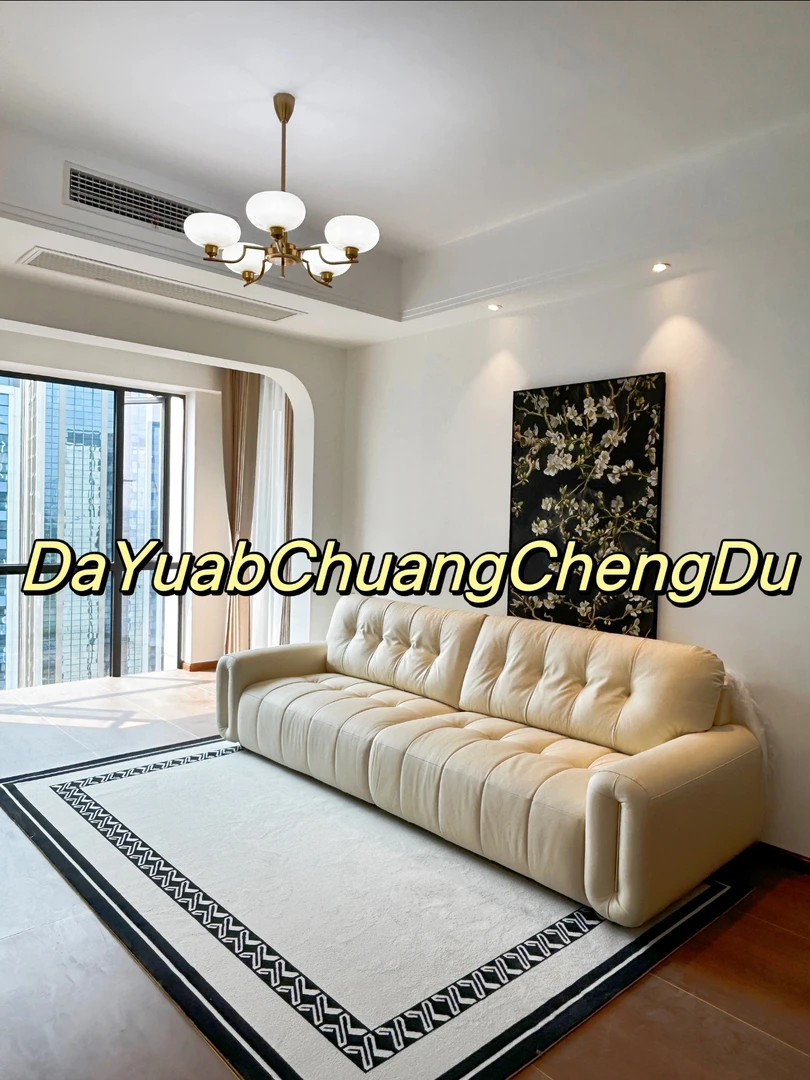 盛开杏花法式高级感沙发落地画简约客厅背景墙挂画80120