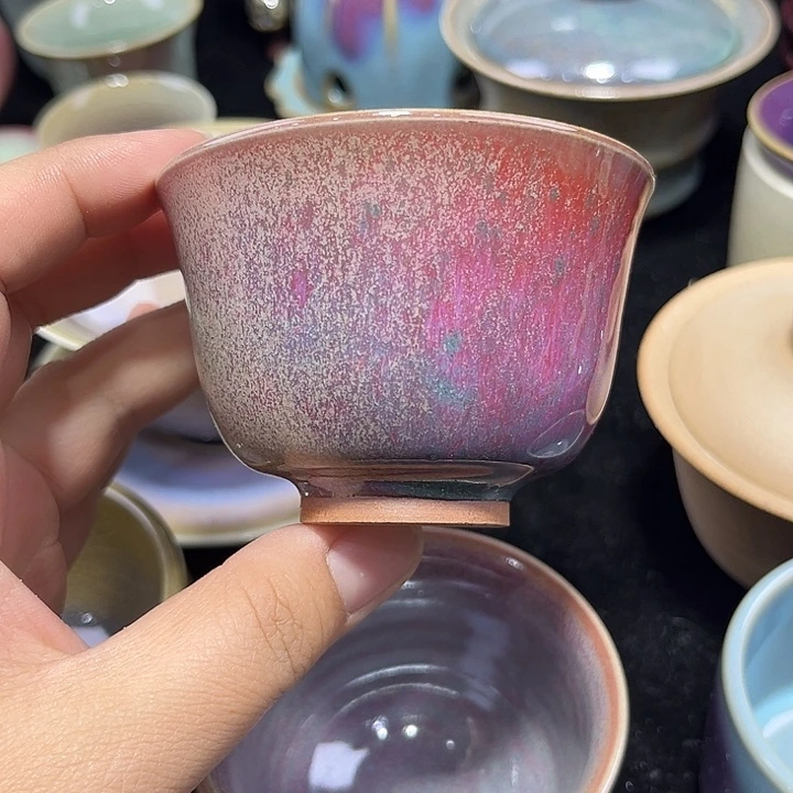 摆件陶钧窑茶器钧窑茶器