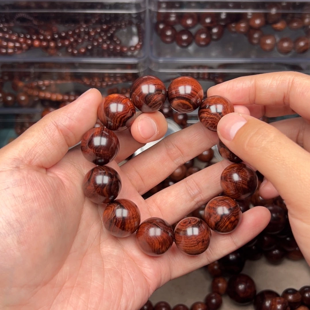 黄花梨/降香黄檀海南黄花梨老料紫油梨2.0水波满纹褶皱