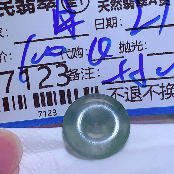 惜***月翡翠未镶嵌颈饰yzhh