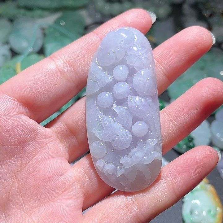 颈饰未镶嵌翡翠天