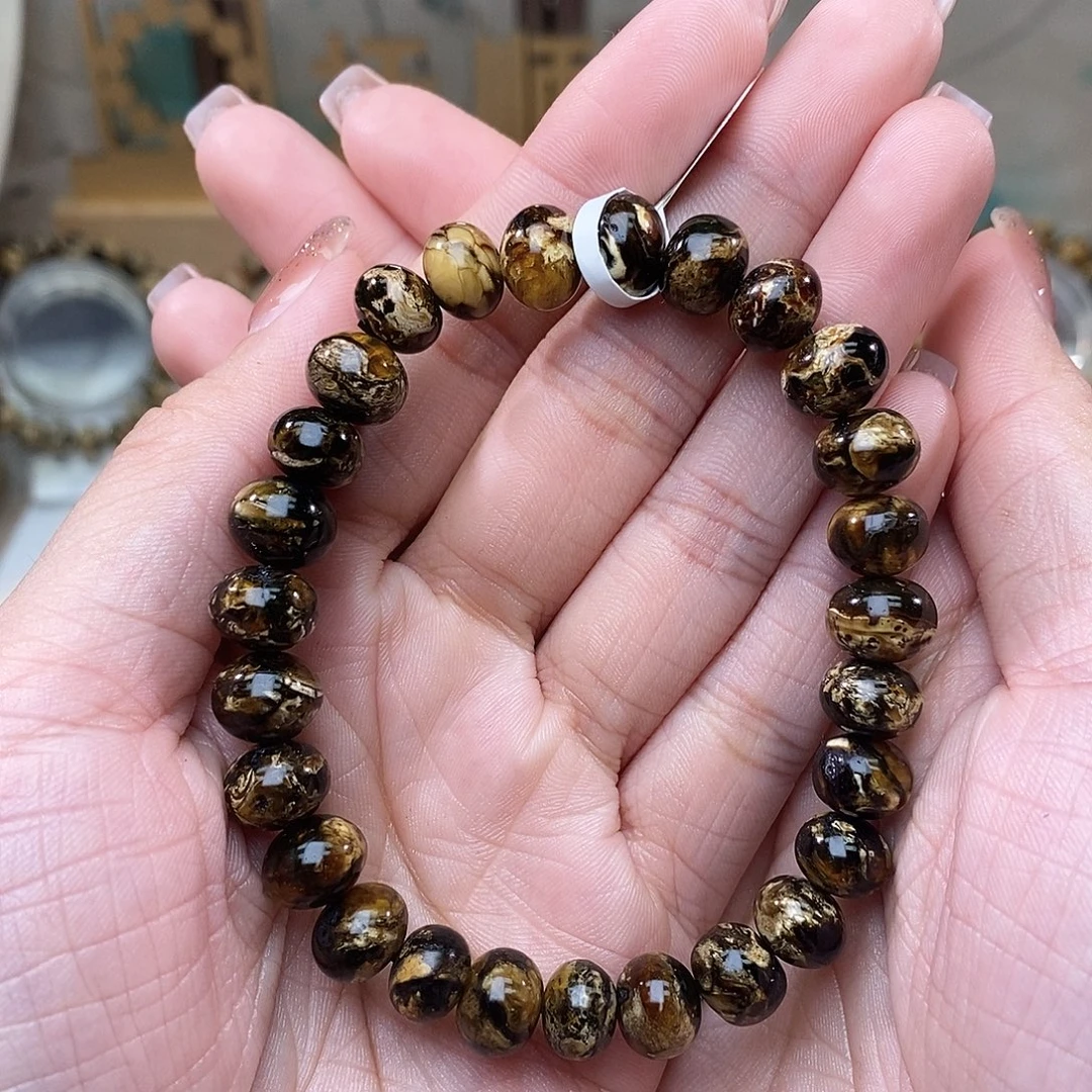 琥珀未镶嵌手链9➕