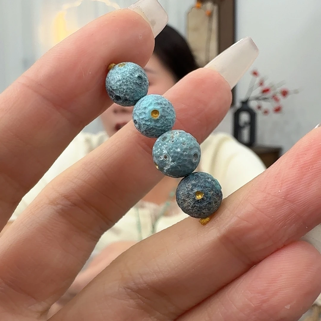 绿松石未镶嵌挂件