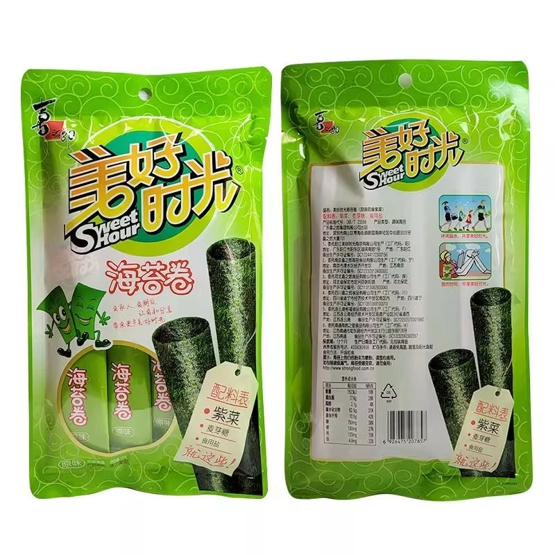 喜之郎美好时光海苔卷/海苔片混合随机休闲零食