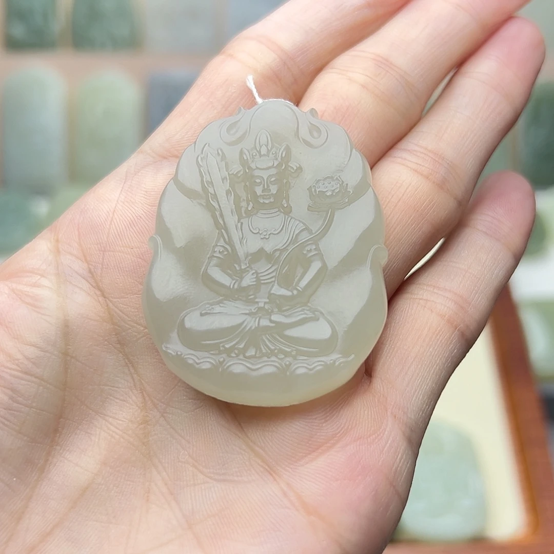 ****️和田玉未镶嵌颈饰