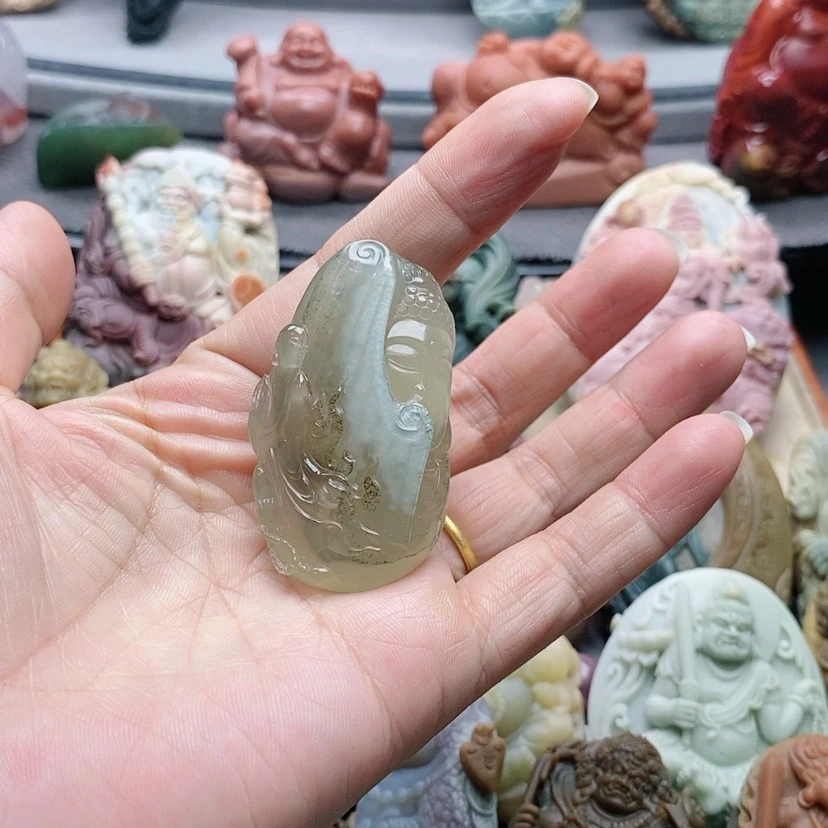 【闪购商品】未镶嵌吊坠定制玛瑙