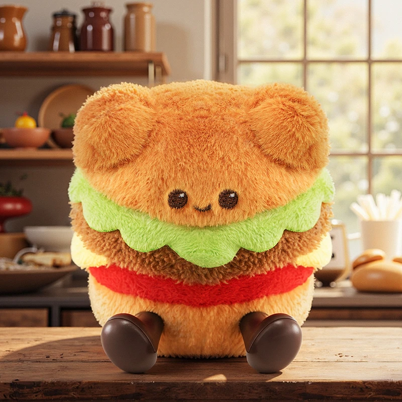 欢乐集HANADOU 原创创意设计感可爱毛绒玩具毛绒绒时尚百搭潮流单