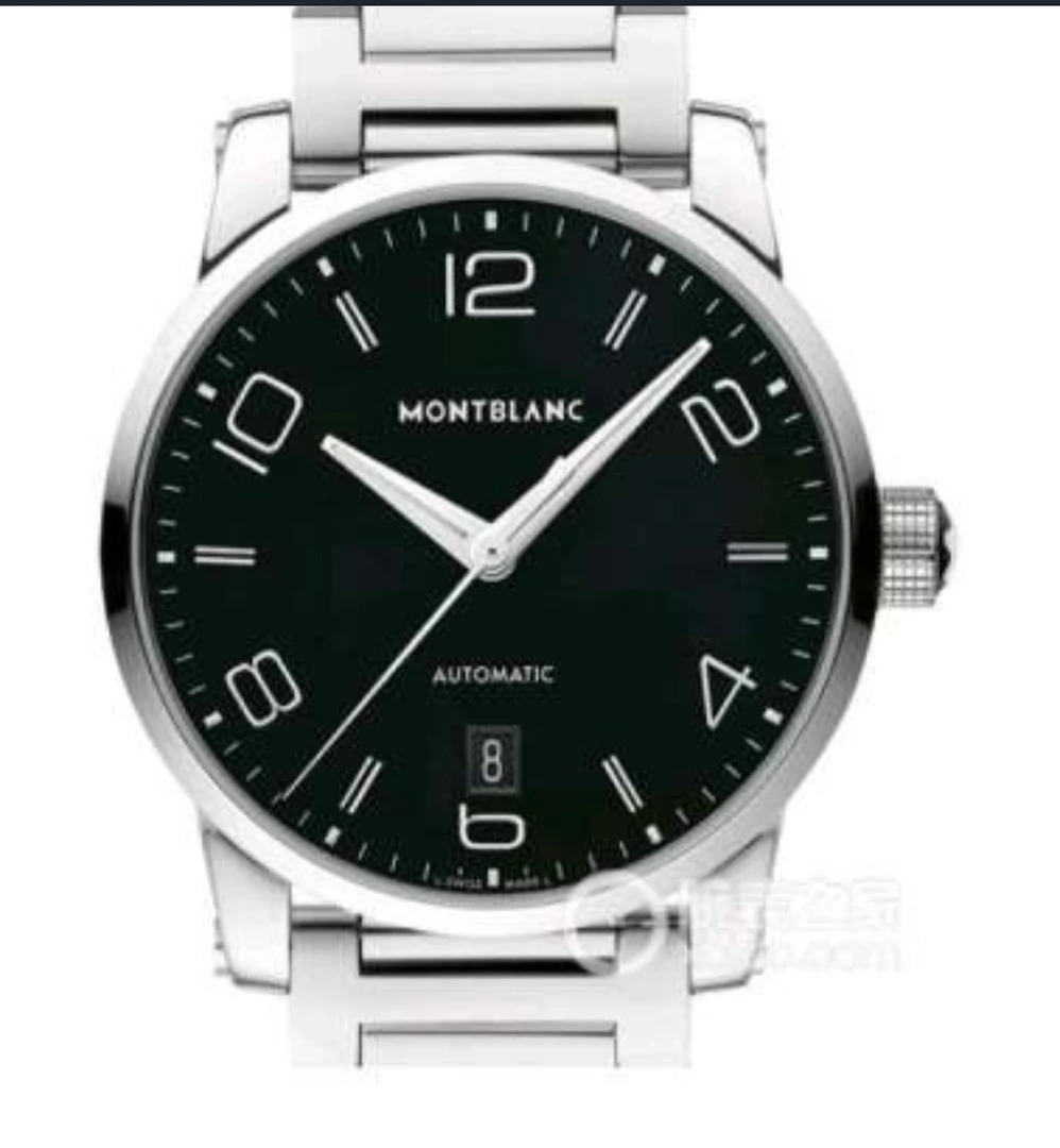 99新 Montblanc/万宝龙 /亚虎竞拍/万宝龙/时光行者机械男表