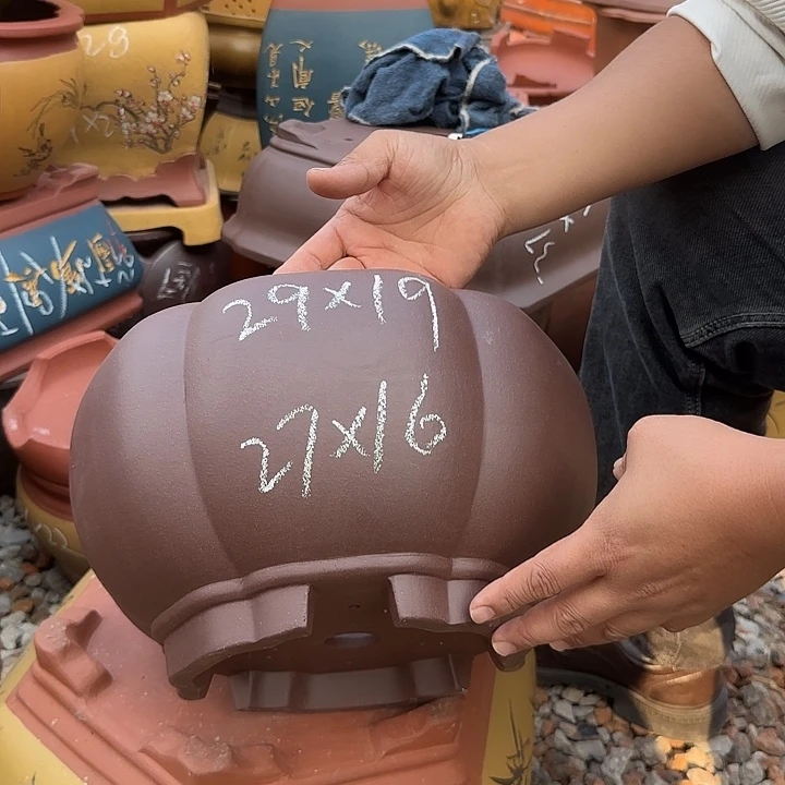 紫砂花盆紫砂花盆