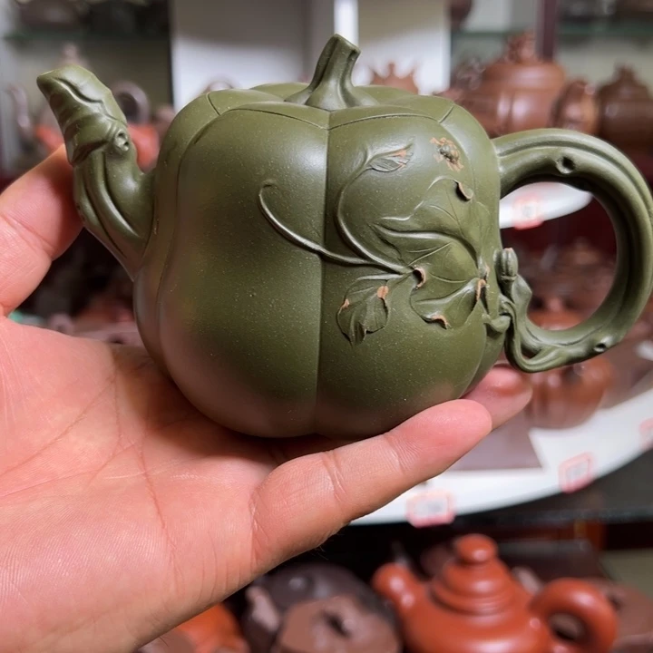 紫砂茶壶原矿南瓜