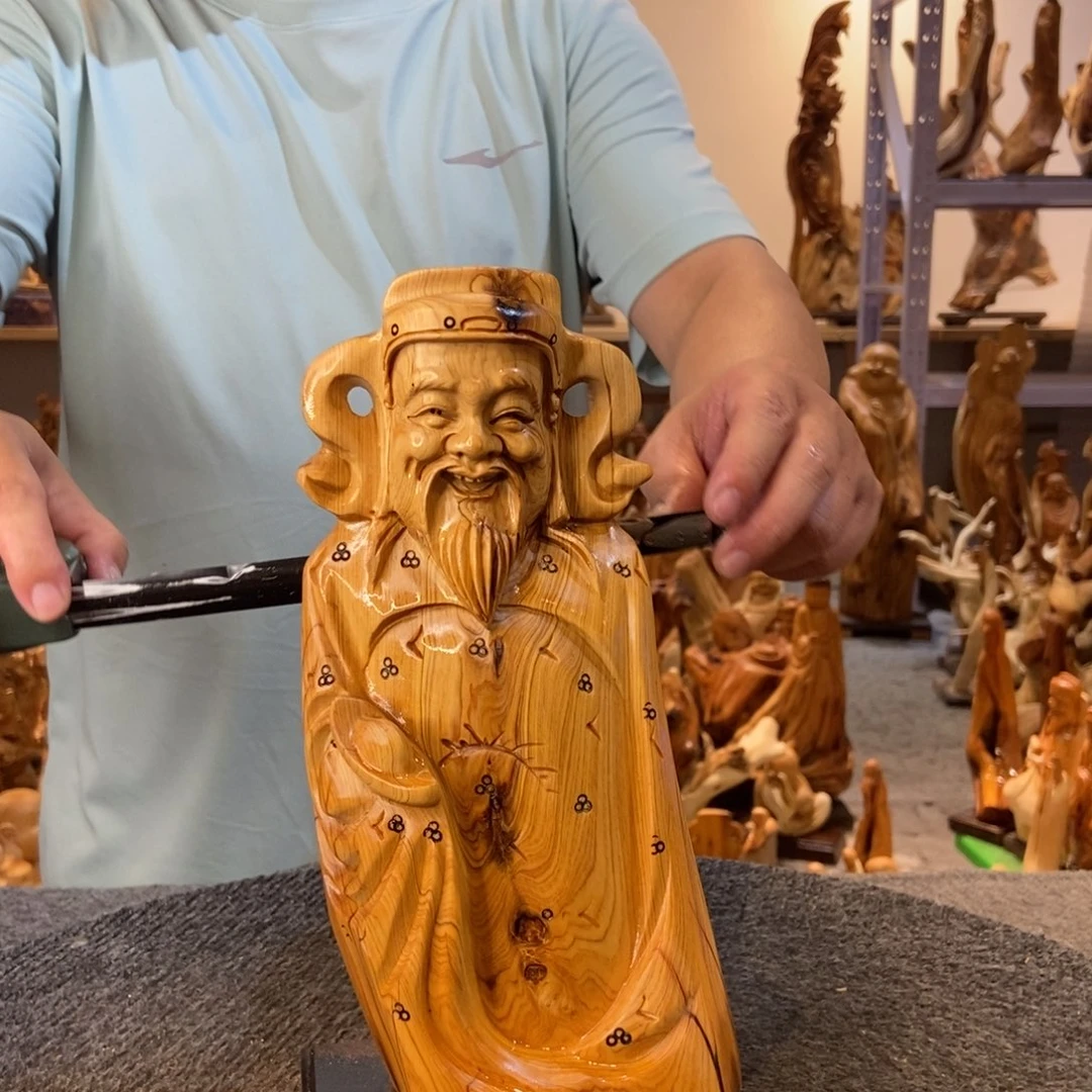 柏木（崖柏）太行崖柏根雕摆件