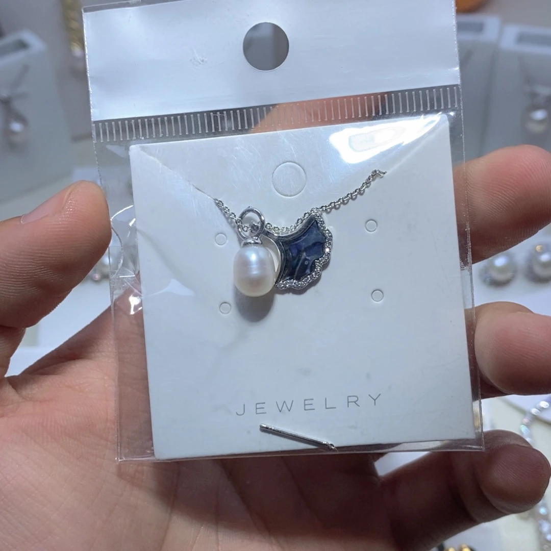 耳饰淡水珍珠银S925镶嵌