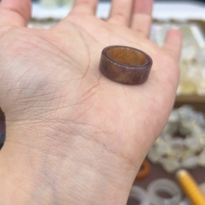 玛瑙/玉髓合金戒指125港14