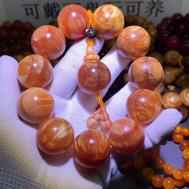 松木（琥珀木）手串/手链2.5 高货原生态
