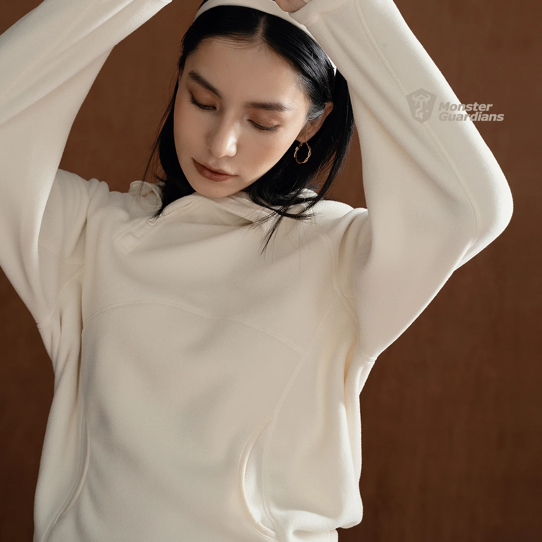 MonsterGuardians女子秋冬款摇粒绒套装加绒保暖休闲款户外款式