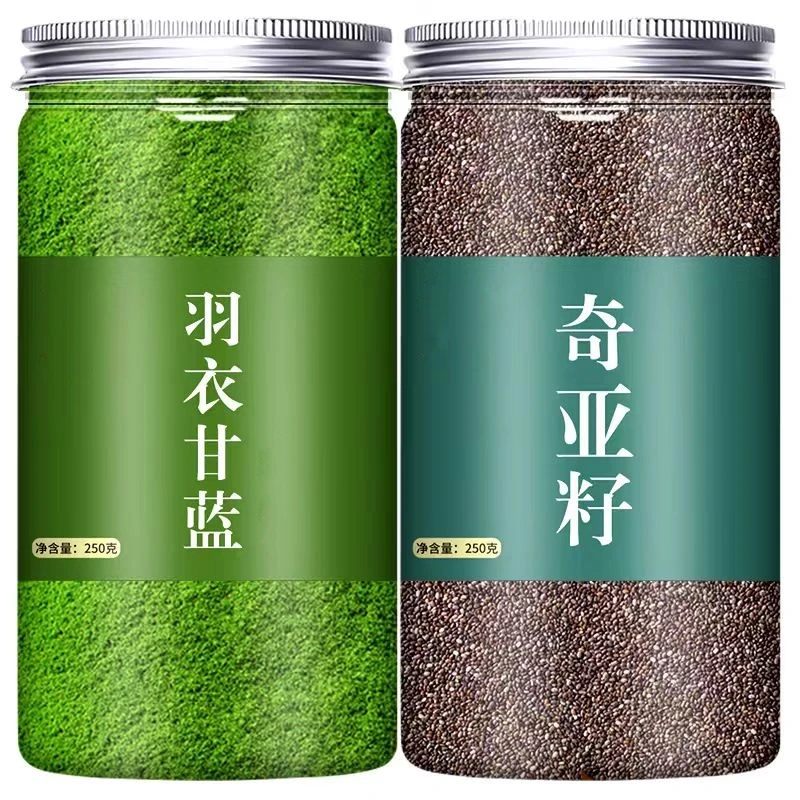 奇亚籽羽衣甘蓝粉冲泡代餐饮罐装料燕麦片饱青汁腹新鲜手工