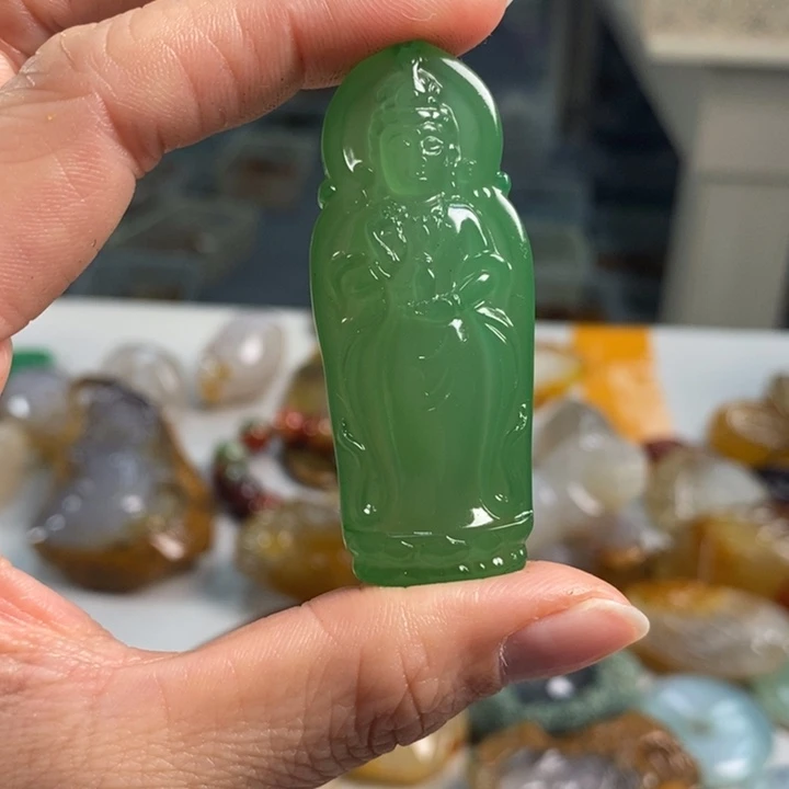 玛瑙/玉髓吊坠(不含链)未镶嵌